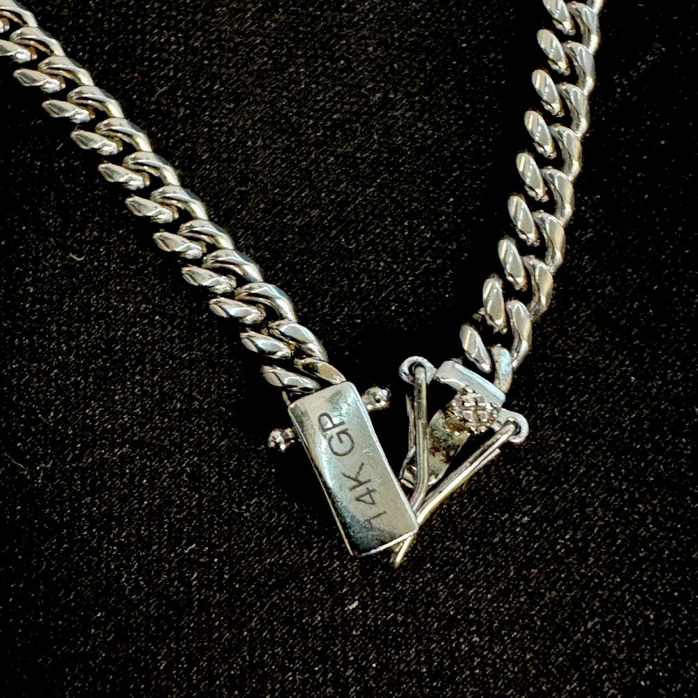 14K GP Silver Chain Necklace